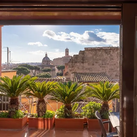 Iflat Incredible View Of The Forum Rome